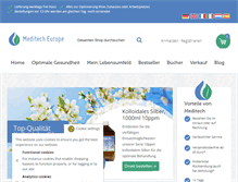 Tablet Screenshot of meditecheurope.de